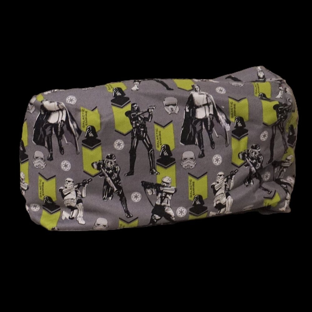 Star Wars Gray Black and Lime Green Toiletry Bag